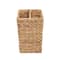 Household Essentials 17" Hyacinth Wide Side by Side Magazine Rack